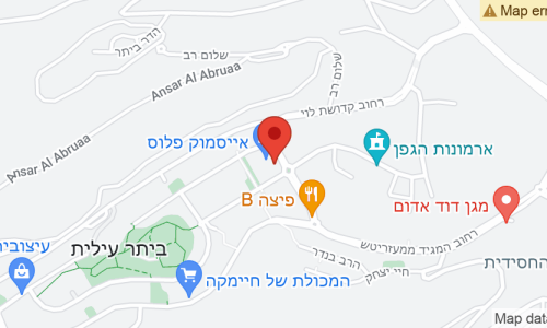 ביתר עלית מפה